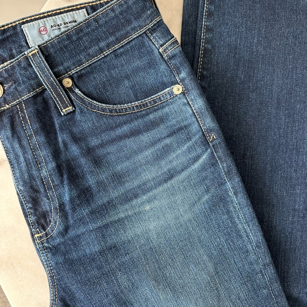 AG Adriano Goldschmied Dark Wash Denim